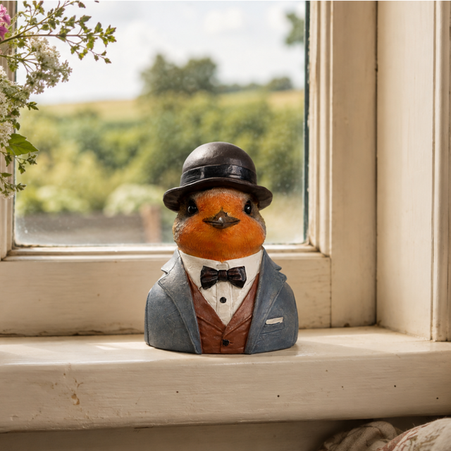 Small Robin Bust - 19cm