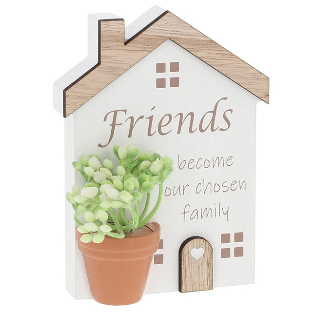 Planted With Love Friend Standing Plaque
