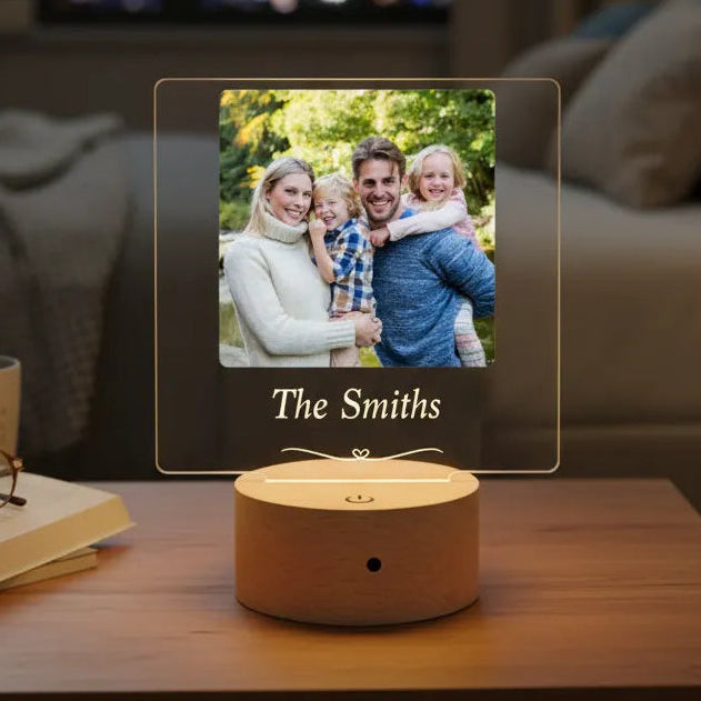 Family Photo LED Night Light (You Can Personalise Me!)
