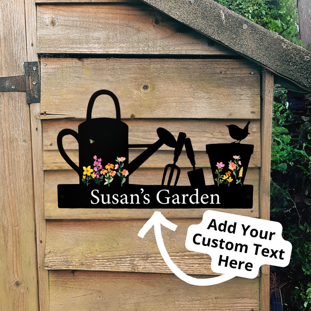Garden Wall Art (You Can Personalise Me!)