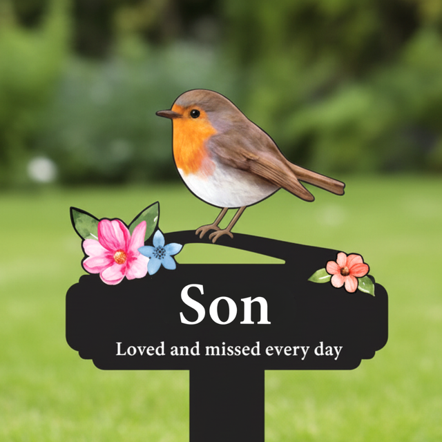 'Son' Large Robin Pot Stake