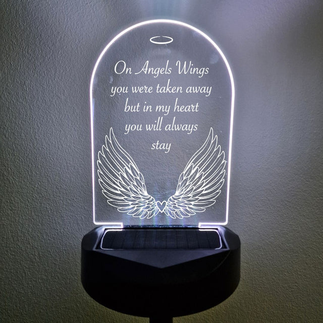 'On Angels Wings' Solar Stake