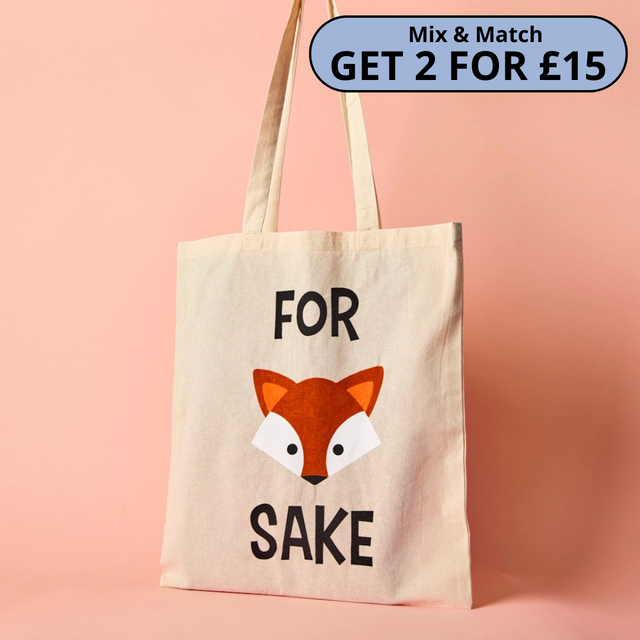 For Fox Sake Tote Bag