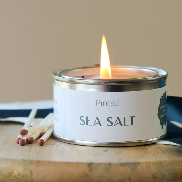 Sea Salt Paint Pot Candle