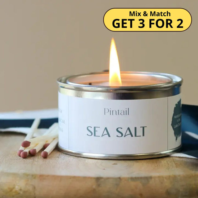 Sea Salt Paint Pot Candle