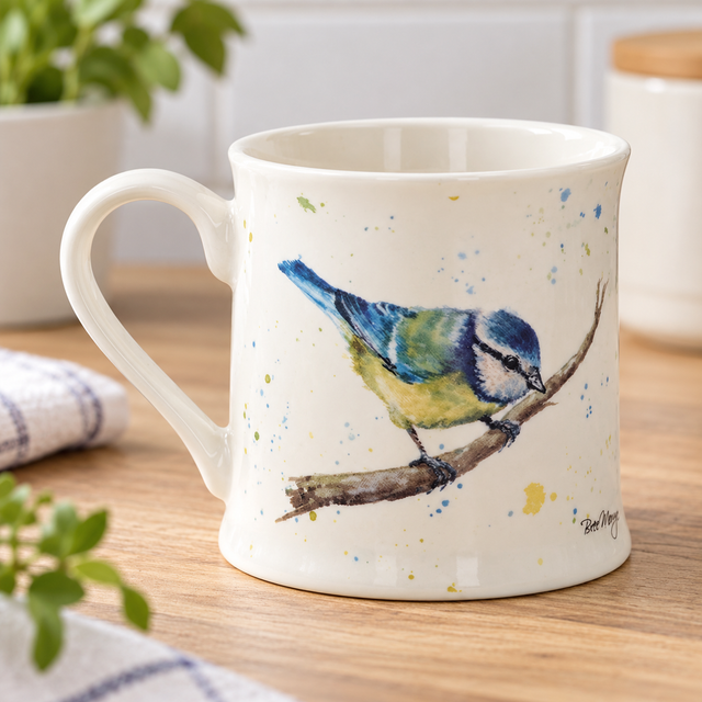 Bree Merryn Betty Blue Tit Mug