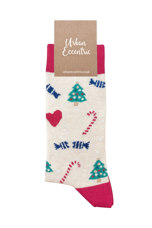 Unisex Christmas Party Socks Size 6 - 11 UK