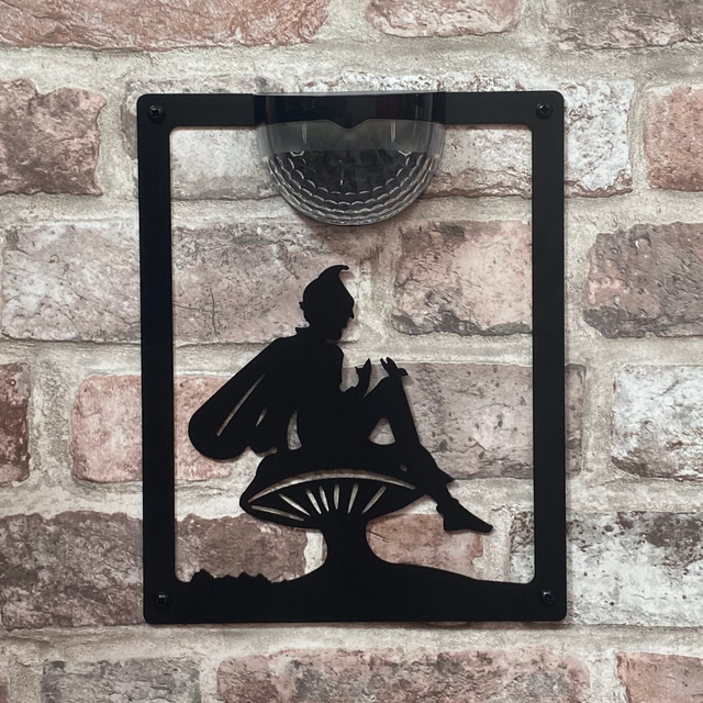 Fairy Solar Light Wall Plaque