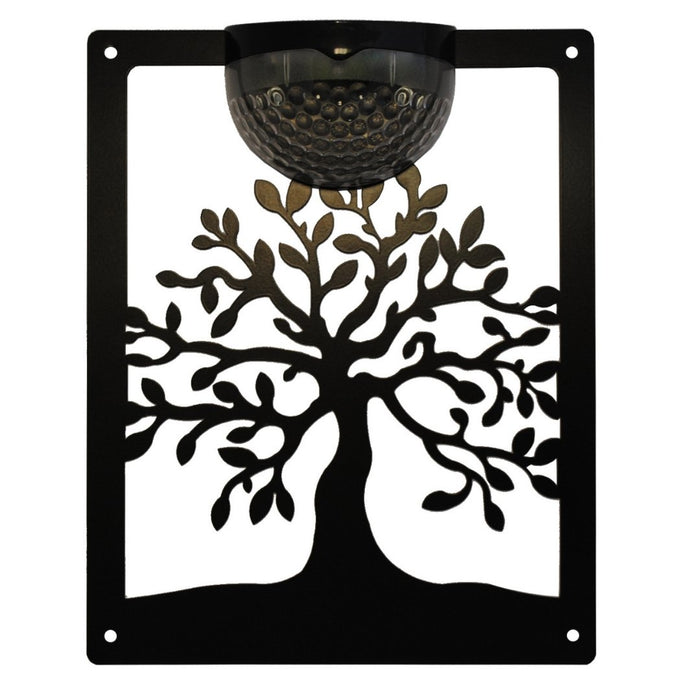 Tree of Life Solar Light Wall Plaque - Flory's Online