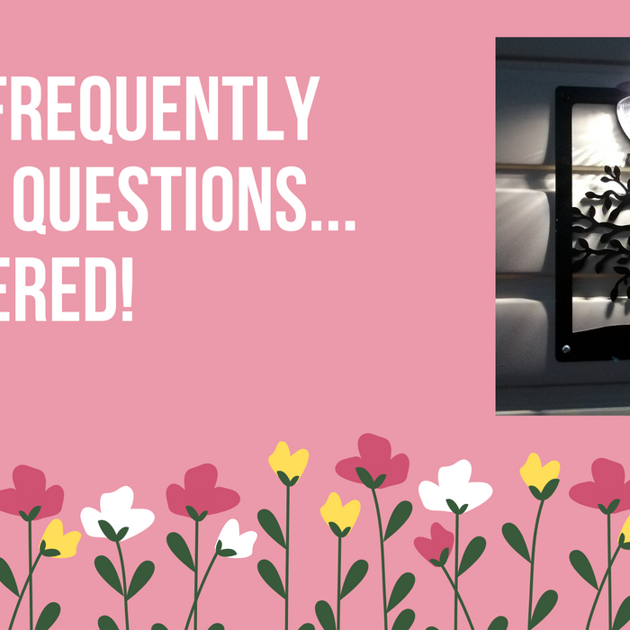 Your frequently asked questions about our solar lights answered!