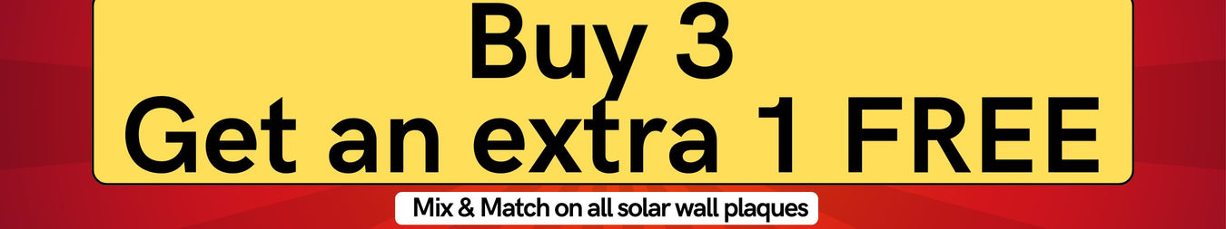 Solar Wall Plaques - Mix & Match
