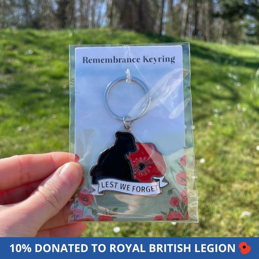 RBL 2026 banner - Lest We Forget Remembrance Poppy Keyring