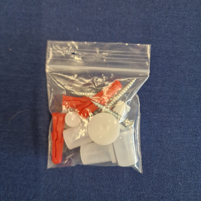 House Sign - Pack of 3 Cap Attachments, Screws, and Wall Plugs