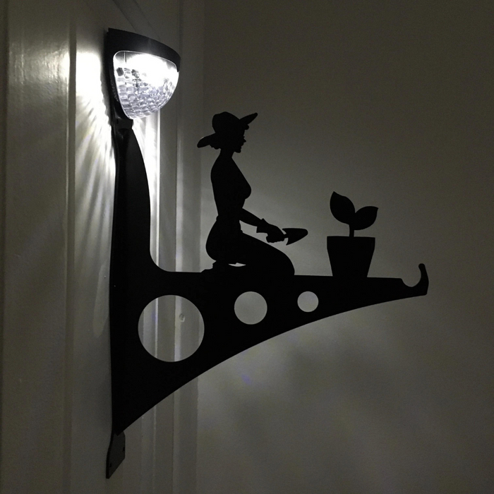 IMPERFECT- Woman Gardener Hanging Bracket - Large