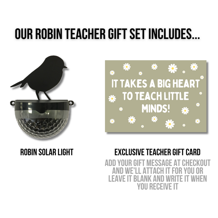 Robin Teacher Gift Set