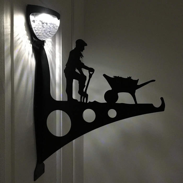 IMPERFECT- Man Gardener Garden Bracket - Large