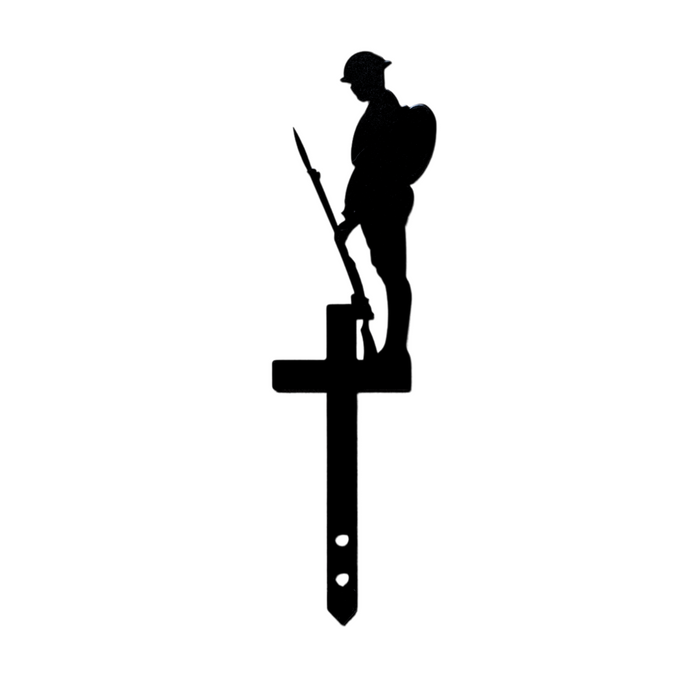 IMPERFECT - Remembrance Soldier Stake