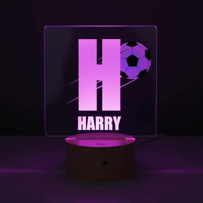 Boys' LED Night Light (3 Personalised Designs to Choose From)