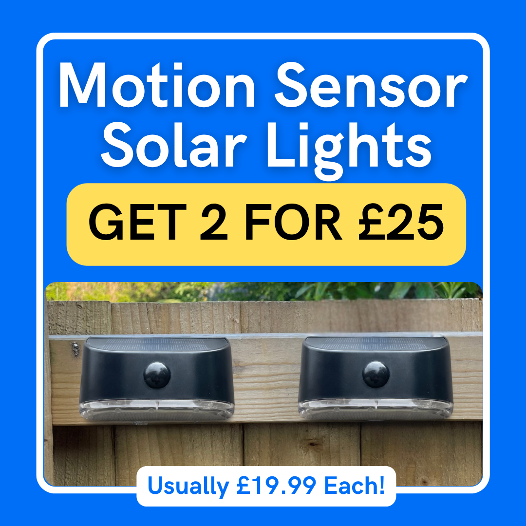 Motion Sensor Solar Lights