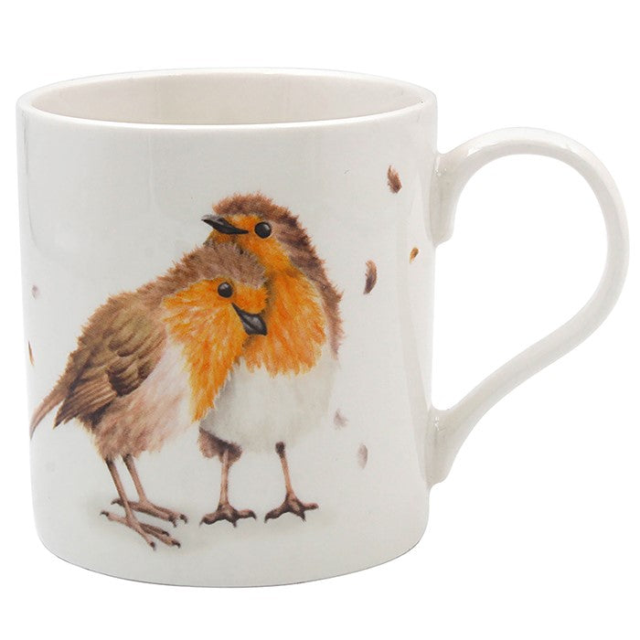 Clemency Bunn Robin Love Birds Mug