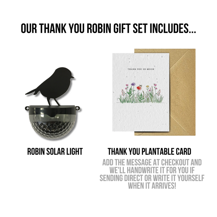 'Thank You' Robin Gift Set