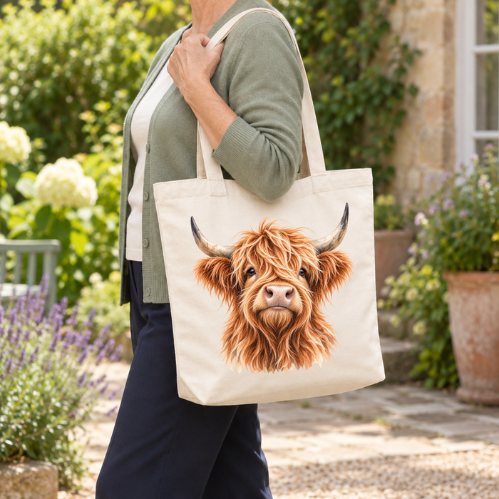 Highland Cow Tote Bag