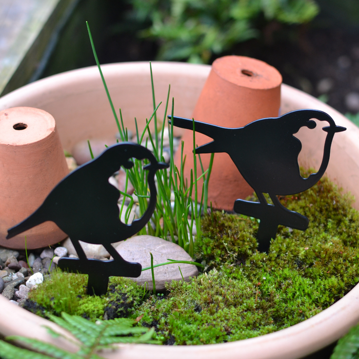 NEW Robin Plant Pot Stakes