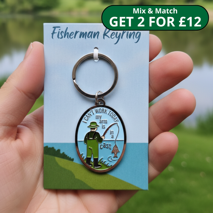 Fishing Keyring