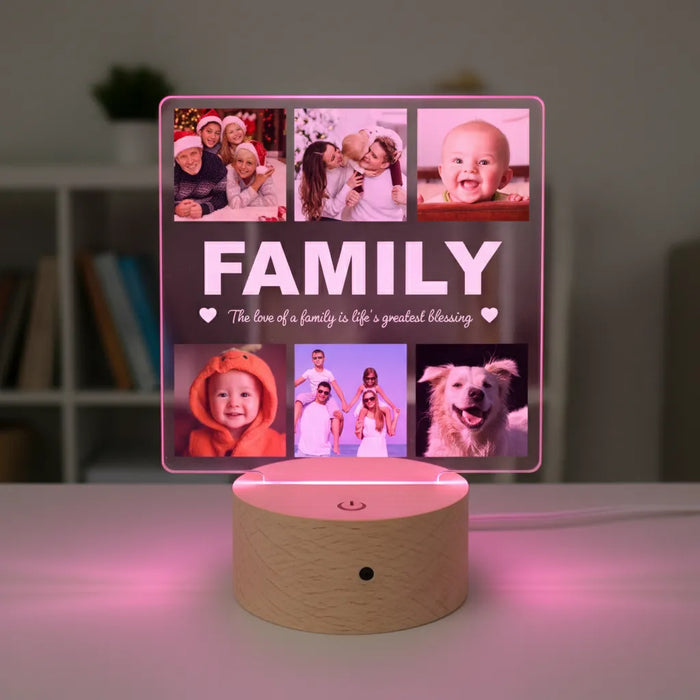 Photo Grid LED Night Light (You Can Personalise Me!)