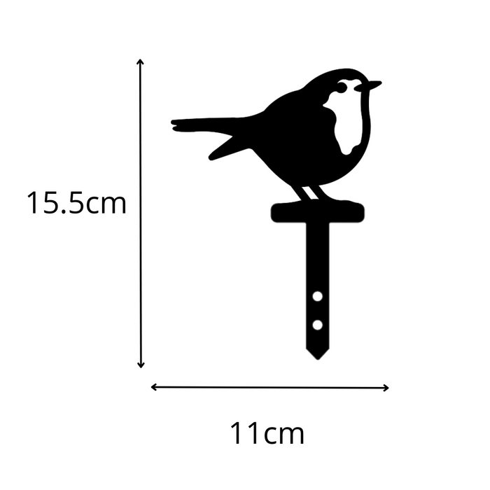 Robin Stake + Wildflower Seed balls Gift Set