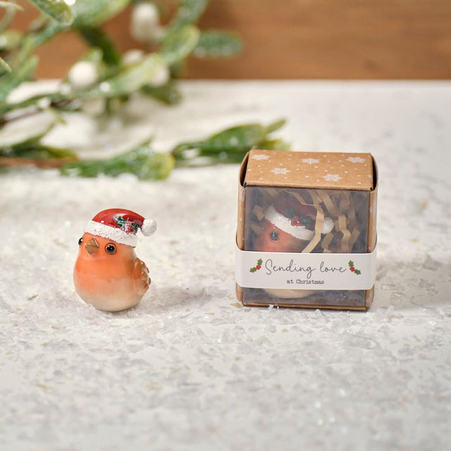 Resin Robin Keepsake Ornament