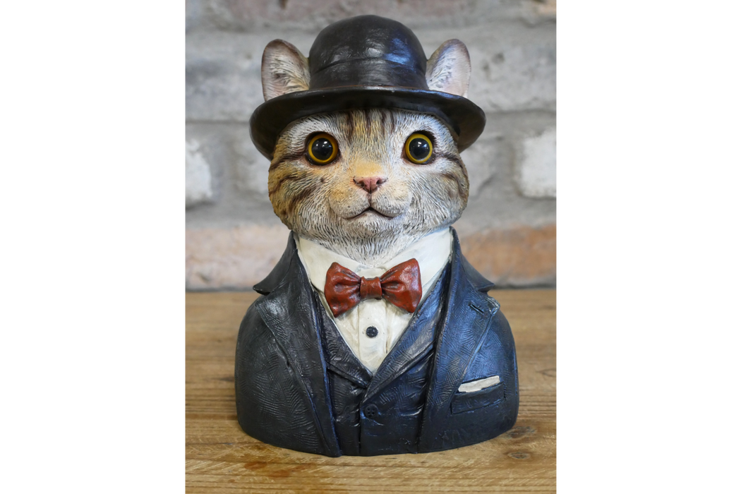 Small Cat Bust - 20cm