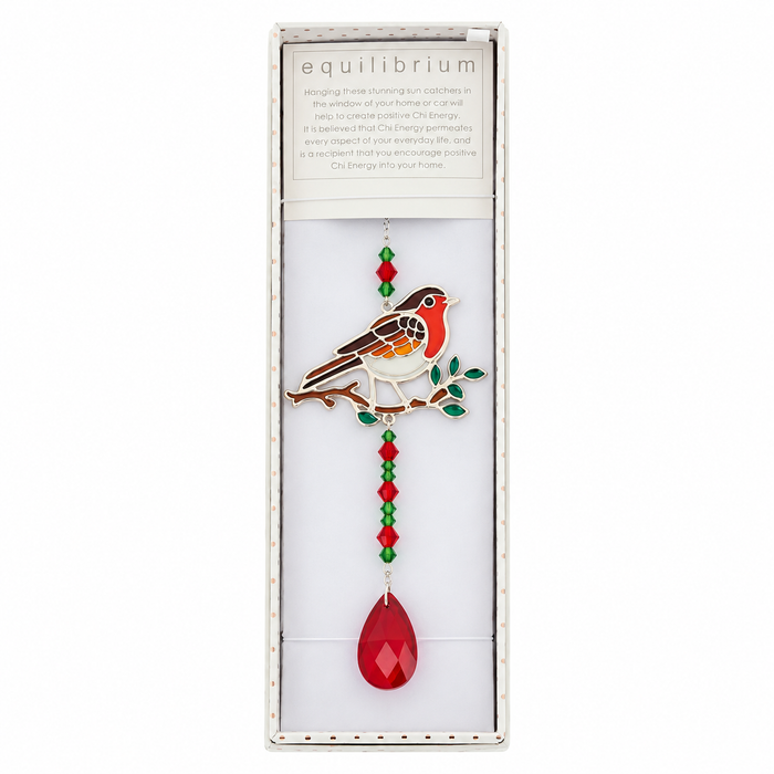 Robin Colourful Suncatcher - 4 to choose from