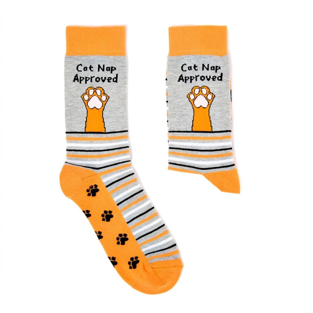 Unisex Cat Nap Approved Socks Size 6 - 11 UK