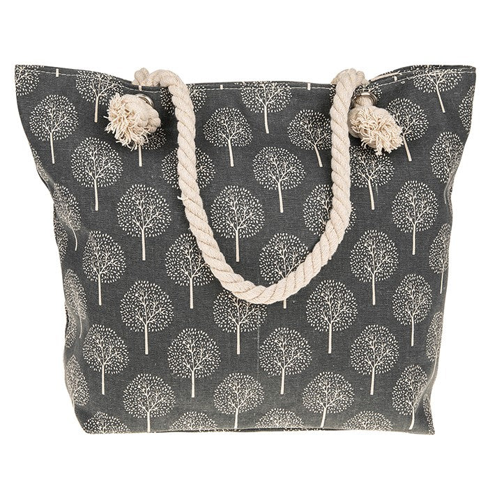 Tree of Life Tote Bag - grey