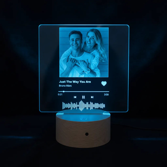 Music Player LED Night Light (You Can Personalise Me!)