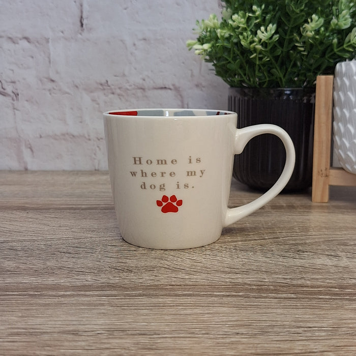 'Home Is Where My Dog Is' Mug