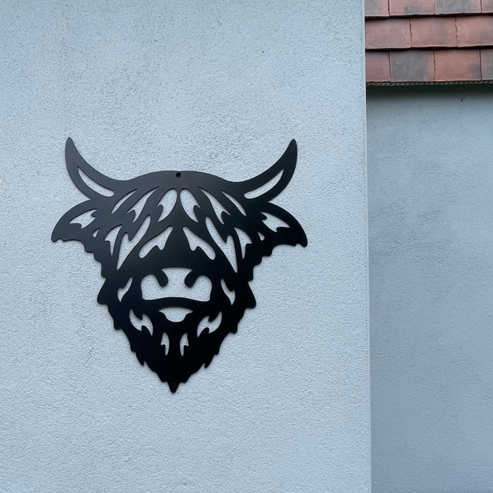 Highland Cow Wall Art