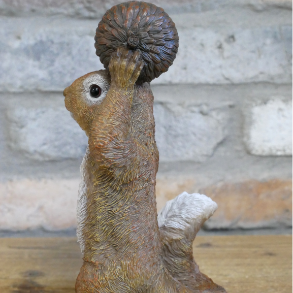 Squirrel With Acorn - 23cm