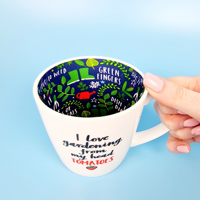 'I Love Gardening' Mug