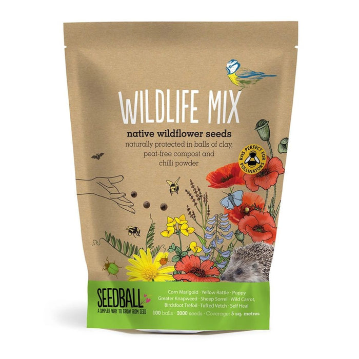Wildlife Mix Seedballs - Wildflower Grab Bags