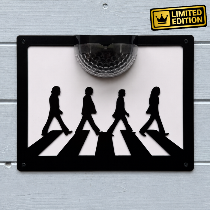 The Beatles Solar Light Wall Plaque