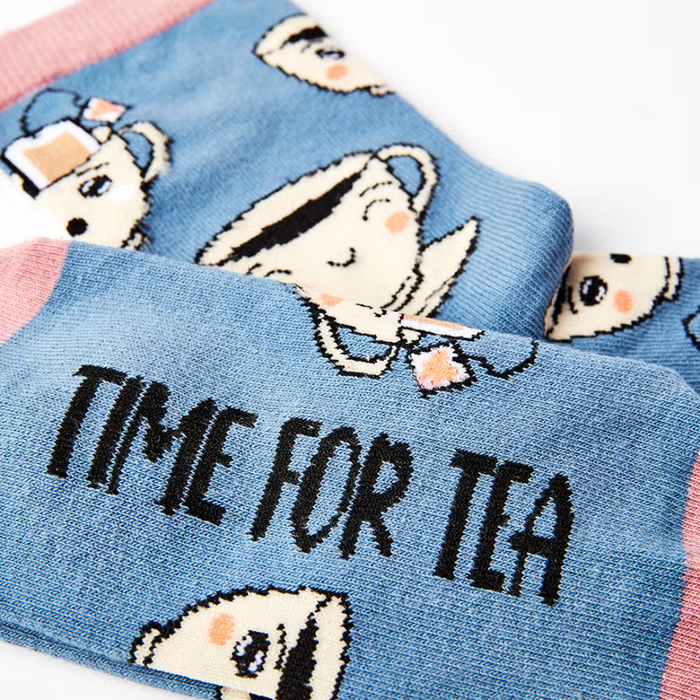 'Time For Tea' Ladies Socks