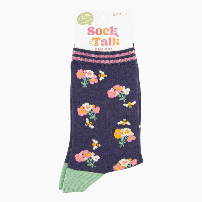 Wildflower Gift Set - Socks, Seed Balls & Tulip Keyring