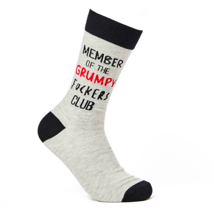 Unisex Member Of The Grumpy F*ckers Club Socks