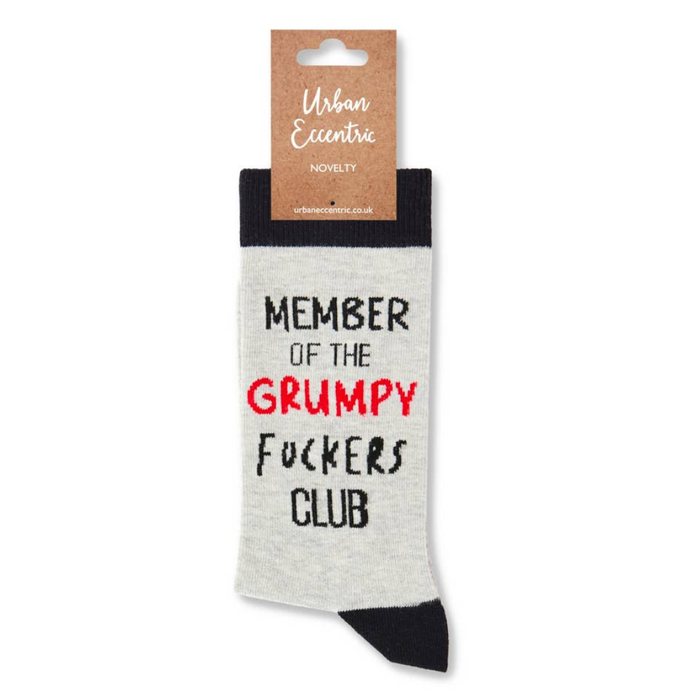 Unisex Member Of The Grumpy F*ckers Club Socks