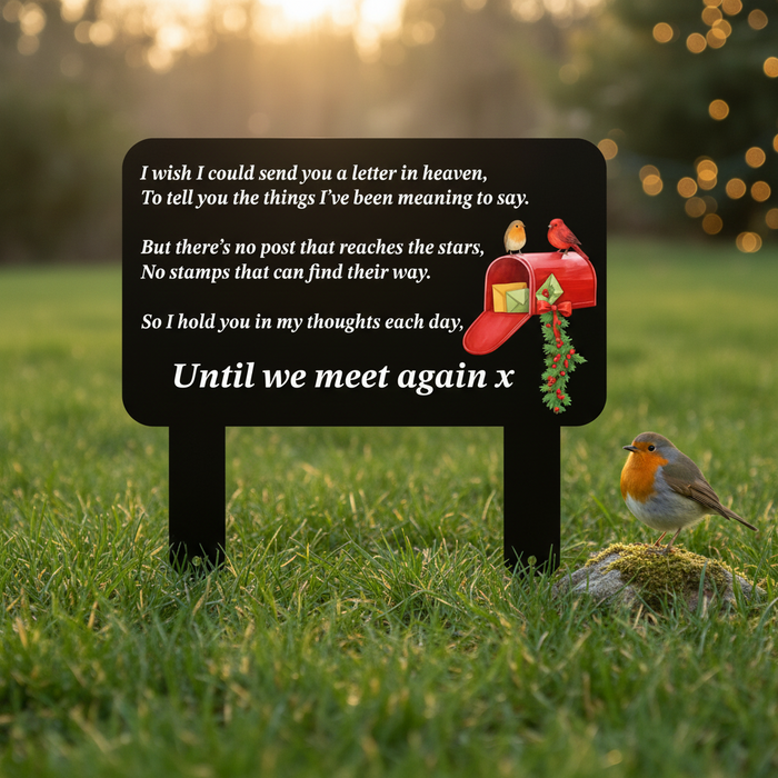'Until We Meet Again' Robin Large Stake