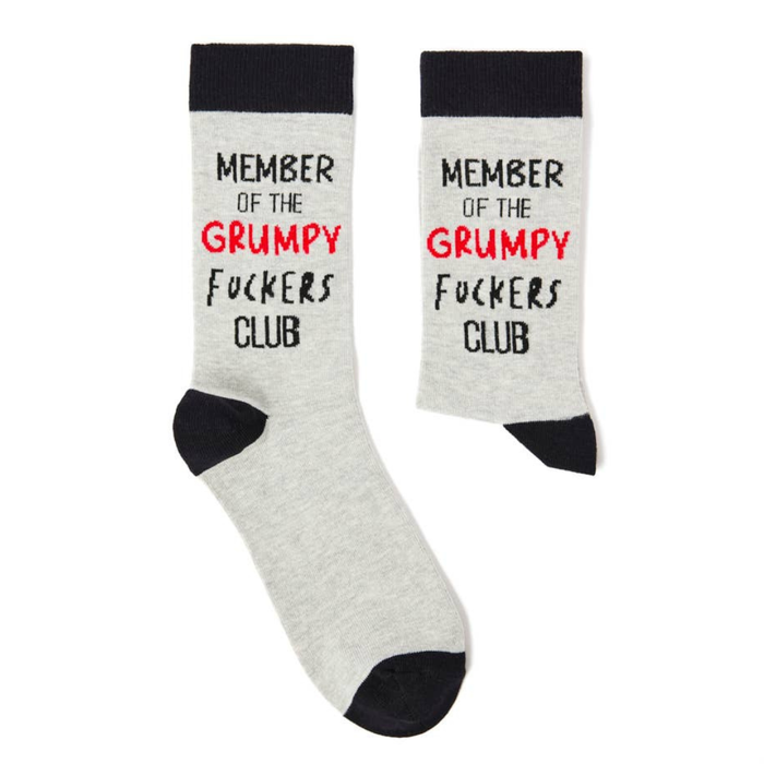 Unisex Member Of The Grumpy F*ckers Club Socks