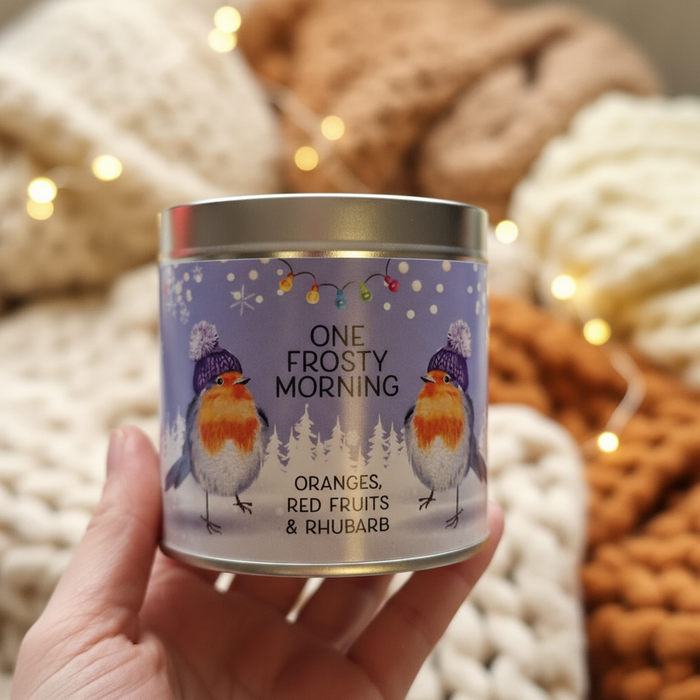 Robin - One Frosty Morning Candle