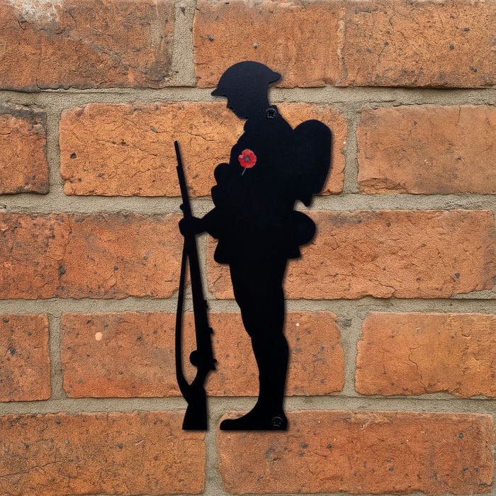 Remembrance Soldier Wall Art 30cm